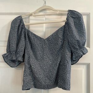 Blue Abercrombie Top